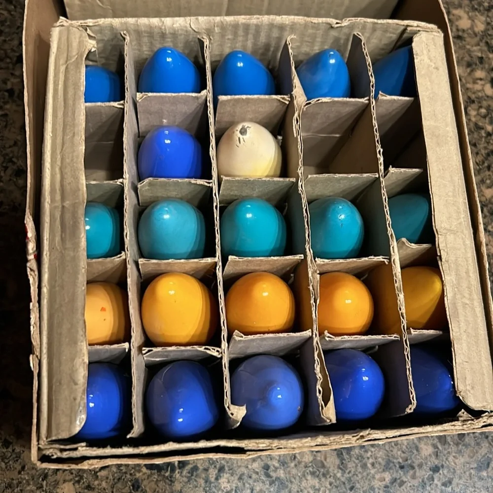 43 Vintage Murphy’s Outdoor Christmas Lights Set in Assorted Colors